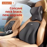 Universal Car Headrest Memory Foam Lumbar Support Vehicle Seat Headrest Neck Protector Four Seasons Automobile Cushion