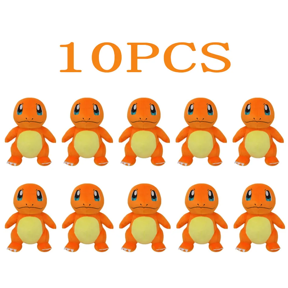 10pcs-pokemon-official-plush-toy-charmander-squirtle-pikachu-plush-bulbasaur-stuffed-animal-toy-pokemon-doll-birthday-gift