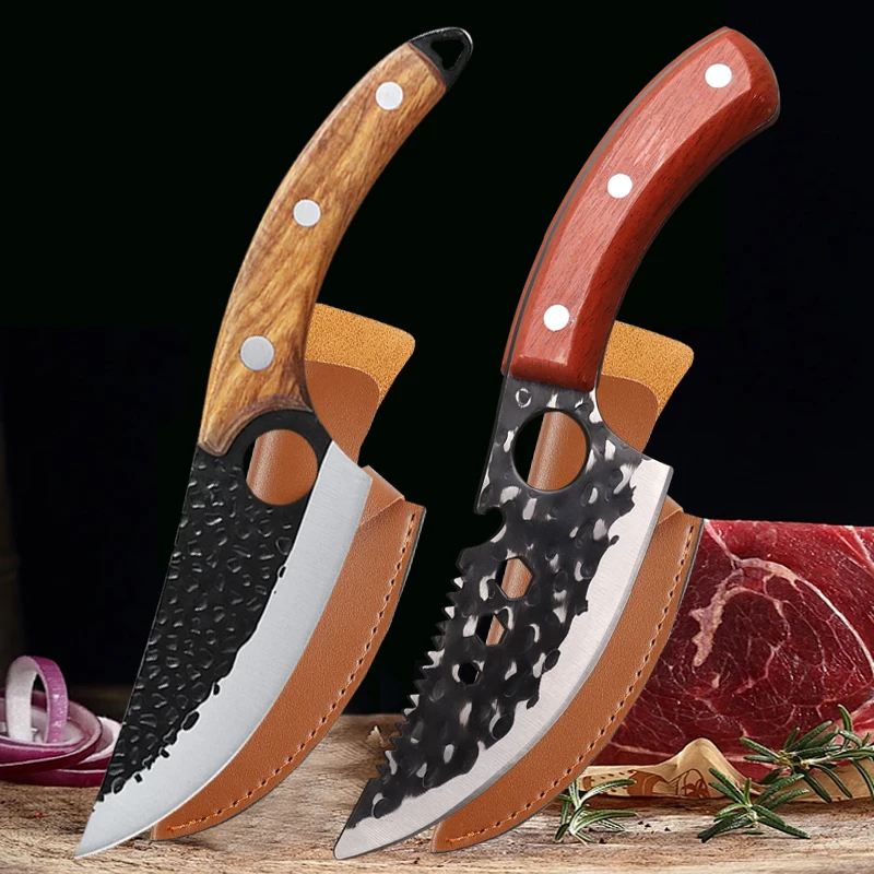 

Boning Knife Chef's Knives Professional Knife Tool Hand Forged Meat Kitchen Knives Forged Steel Chef Kitchen Cooking Tool