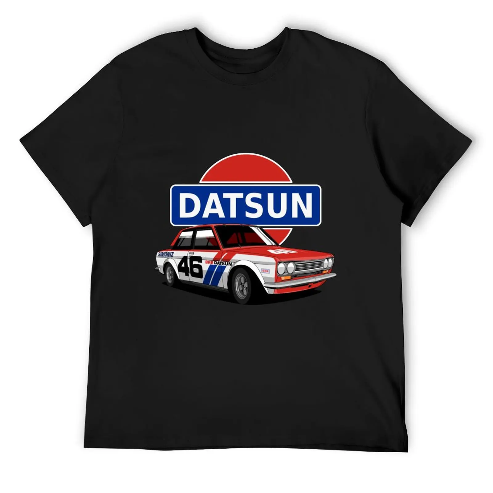 

Datsun 510 T-Shirt plus size clothes graphic t shirt vintage oversized graphic tee blue archive Men's clothing