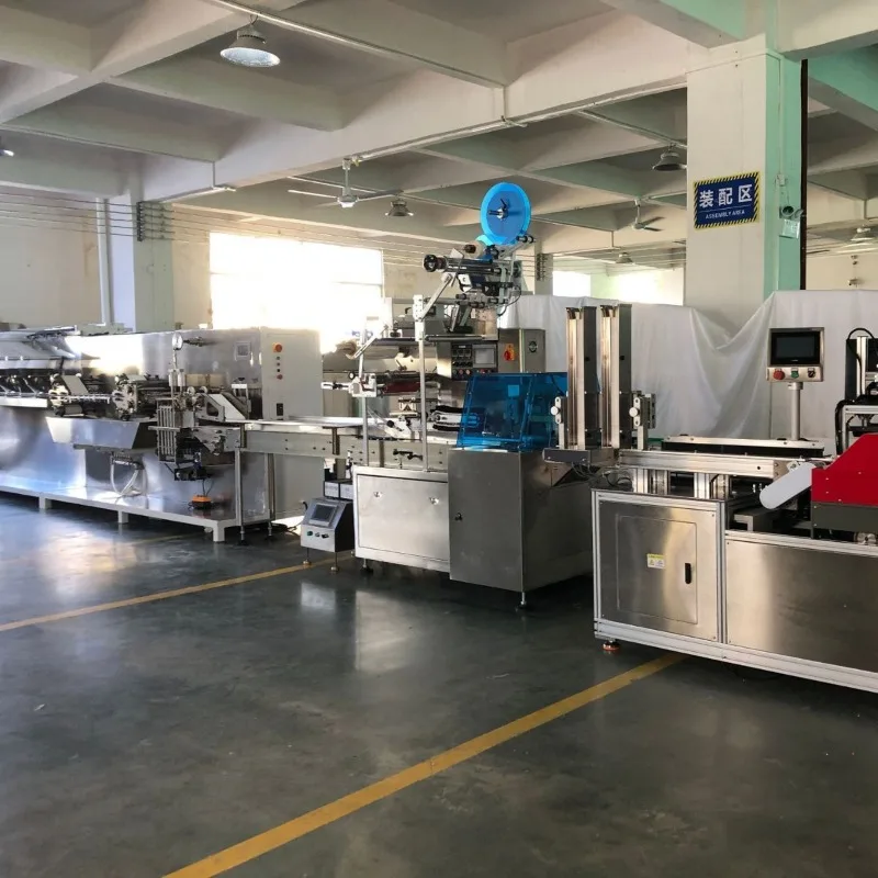 Disposable medical cleaning wipes production equipment