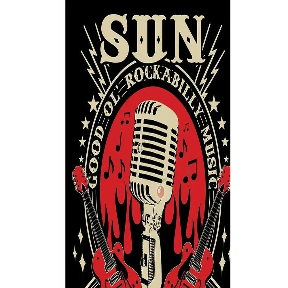 SUN BANNER For 3'X5' OR 2X3FT CUSTOM good ROCK ROLL MUSIC Flag
