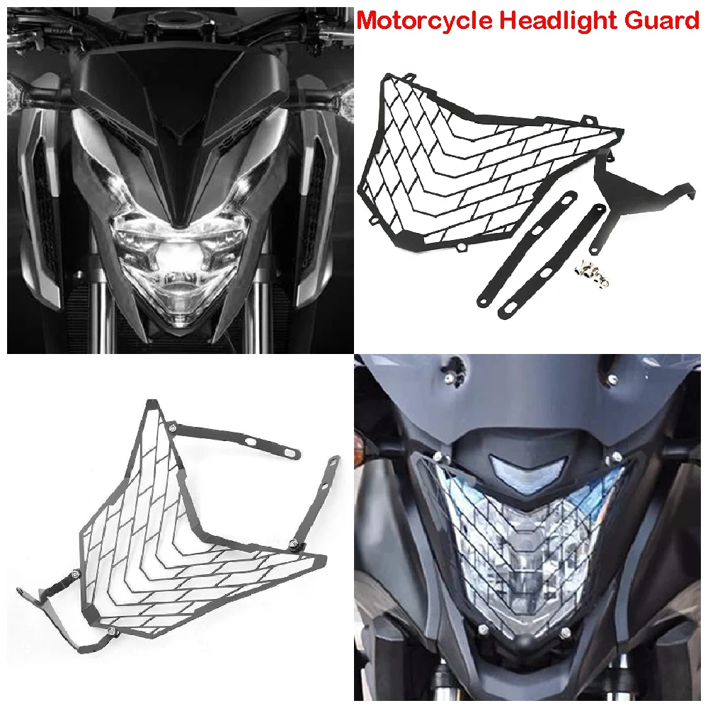 

Fits for Honda CB650F CB 650F CBR ABS CBR650F 2015 2016 2017 2018 Motorcycle Headlight Cover Front Headlamp Shield Grille Guard