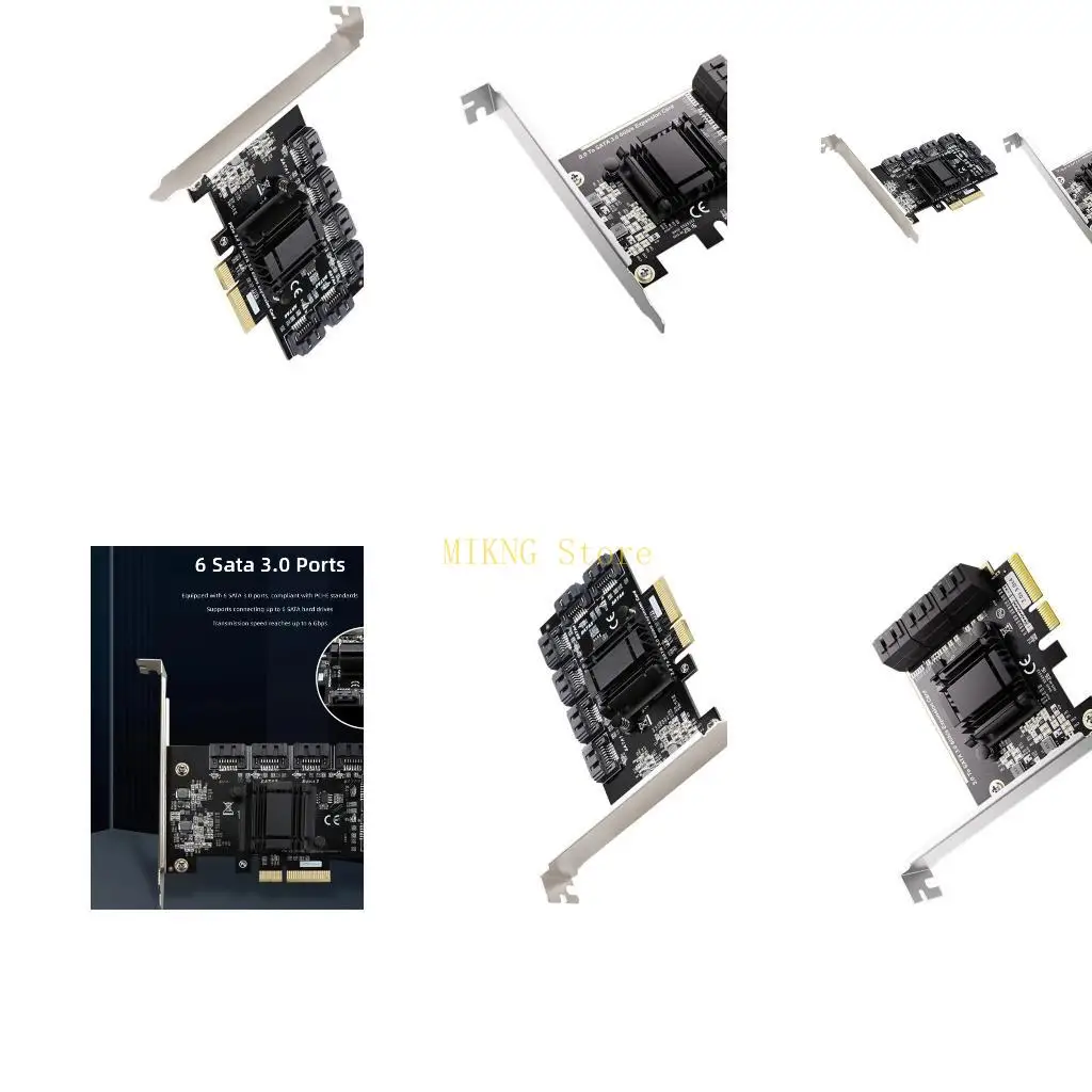 pcie-に-6-ポート-sata30-ポート拡張カード-txb119-txb113-asm1166-チップ拡張カードの交換デスクトップ-ベストセール