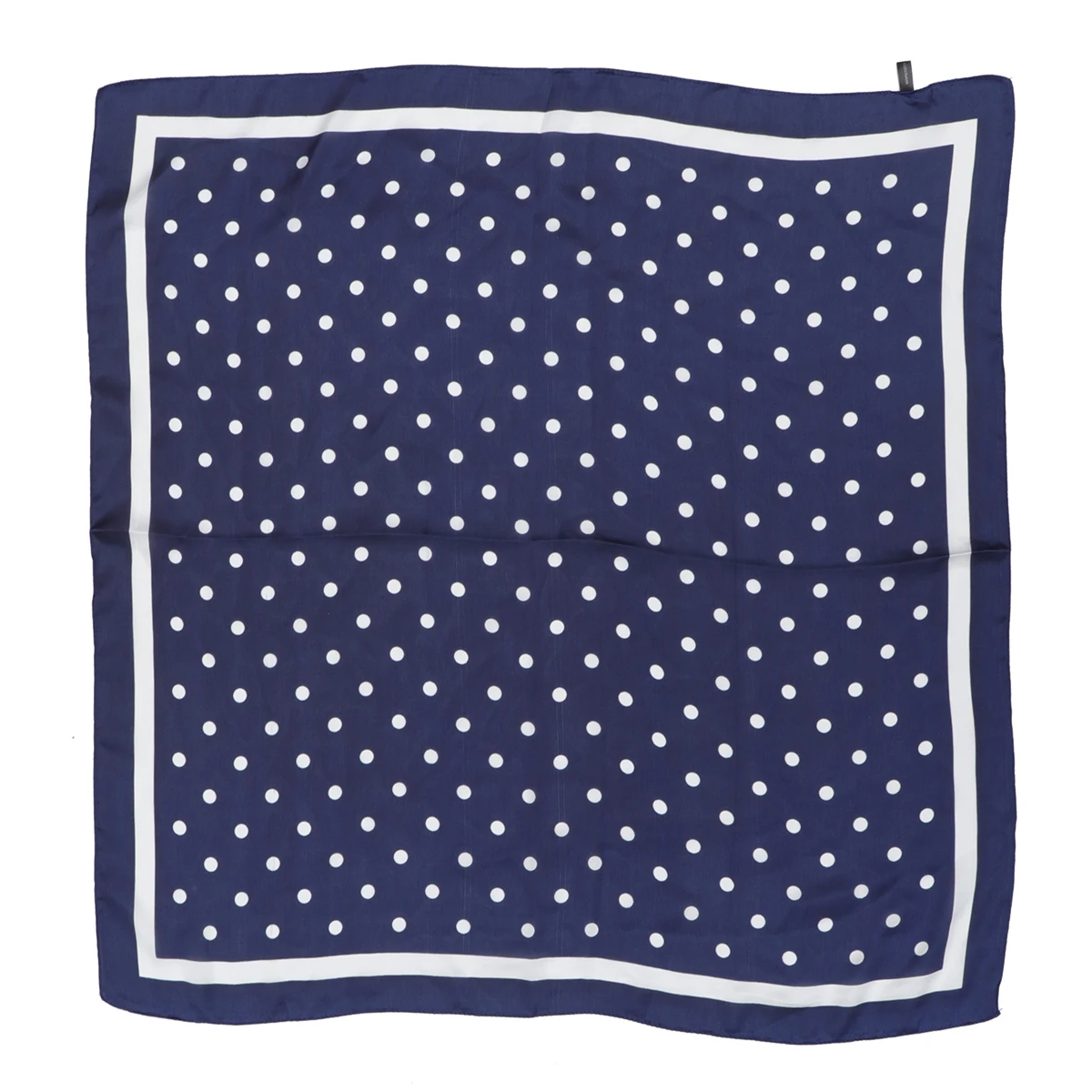 وشاح شيفون بنقاط زرقاء مطبوعة خفيفة الوزن قابلة للتنفس للنساء ملحقات السفر الصيفية النقاط الحلوة وشاح الملابس الزخرفية #4