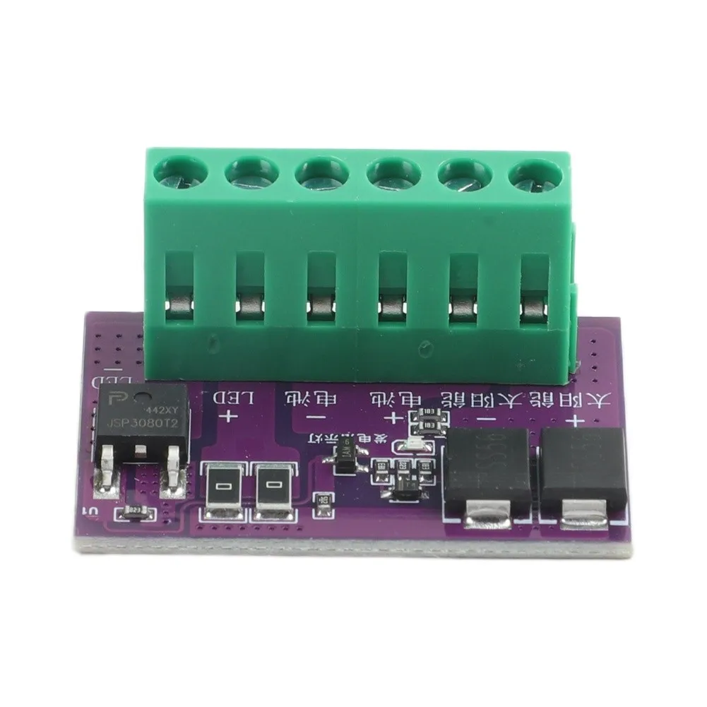 1/4pcs Fully Automatic Solar Control Panel Solar Street Light Controller Board Circuit Board Repair Solar Energy