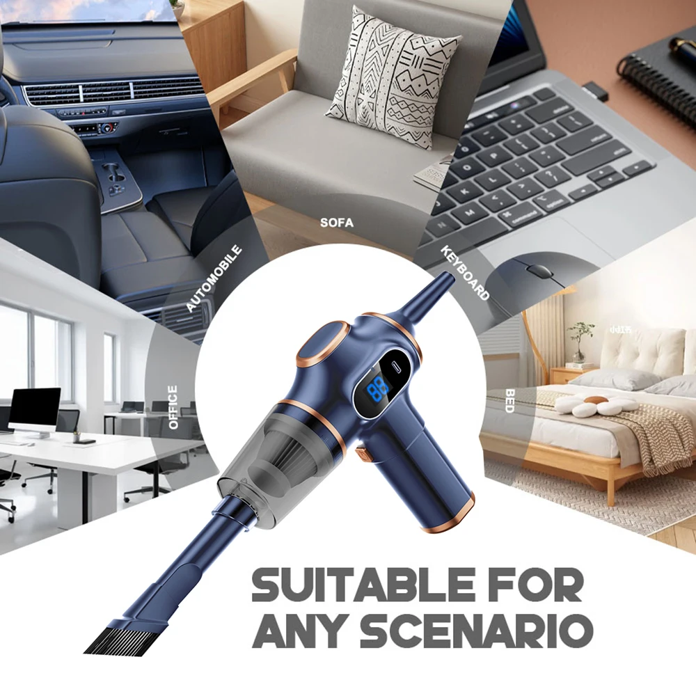 مكنسة كهربائية لاسلكية للسيارة شفط قوي يده الرطب الجاف السيارات فراغ المنزل سيارة الاستخدام المزدوج مكنسة كهربائية صغيرة لسلسلة Isuzu الكاملة