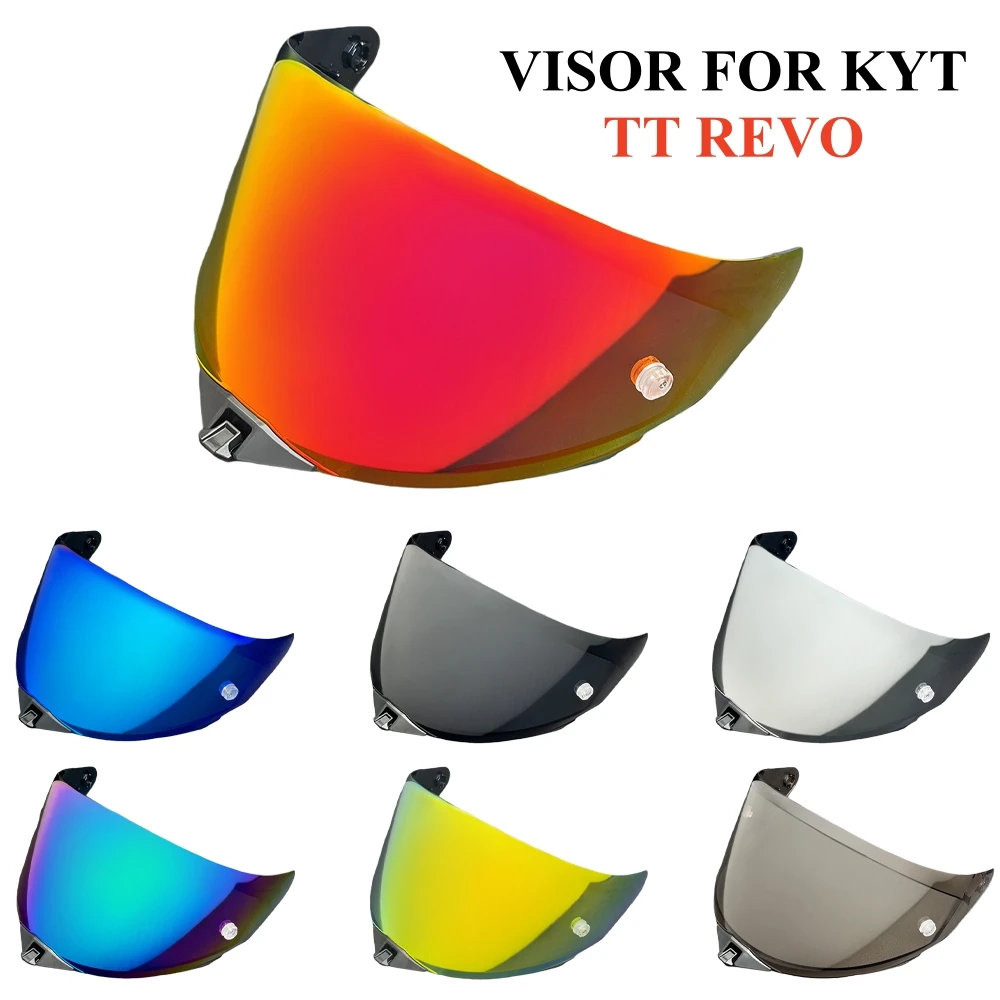 Motorcycle Helmet Visor for KYT TT Revo Helmets Replacement Lens Shield Windshield Casco Moto Visera Accessories Glasses Lens