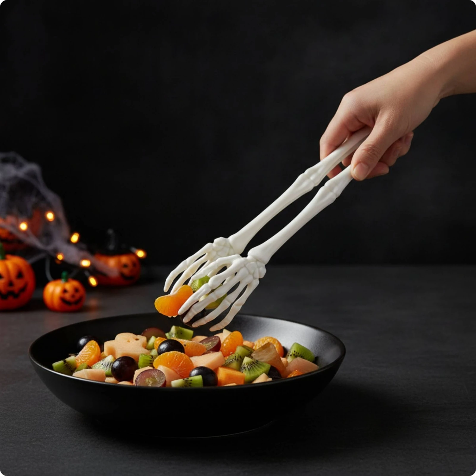 Skeleton Arms Long-Lasting Skeleton Hands Halloween Props Creepy Decorations Scary for Haunted Houses