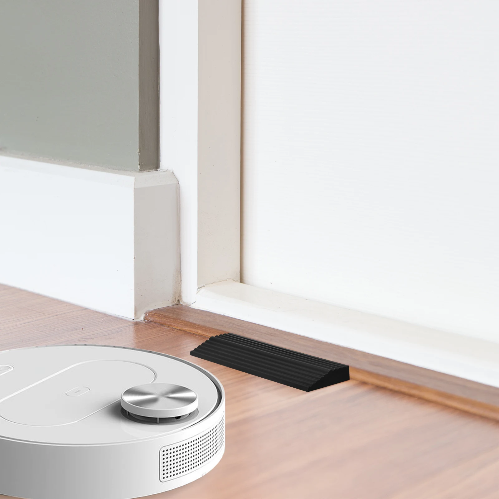 

Резиновая рампа для подметального робота, портативная домашняя входная рампа для небольшого дома, противоскользящая чистящая ступенька, помощь для альпинизма