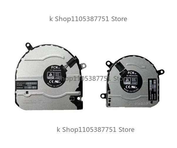 

Laptop CPU GPU Cooling Fan for HP ENVY X360 15-ES 15T-ES 15Z-EU 15-EU 15M-ES 15M-EU TPN-W149 TPN-W150 M45465-001 M45466-001