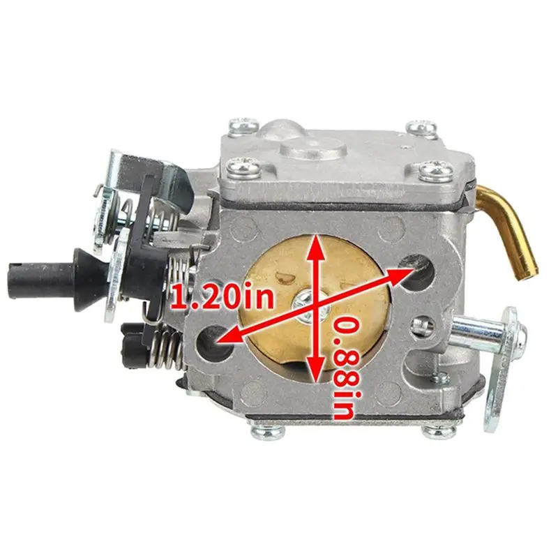 503281219 Chainsaw Carburetor & Air Filter Kit For 394 XP Walbro WJ-70-1 Chainsaw Carburetor Parts-AU62