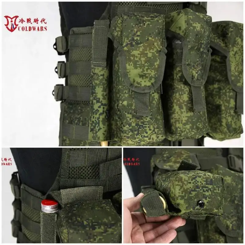 Russian 6sh117 Vest  Molle Accessories magazine pouch EMR Grenade bags 7L buttpack bag MP443 Holster VOG5