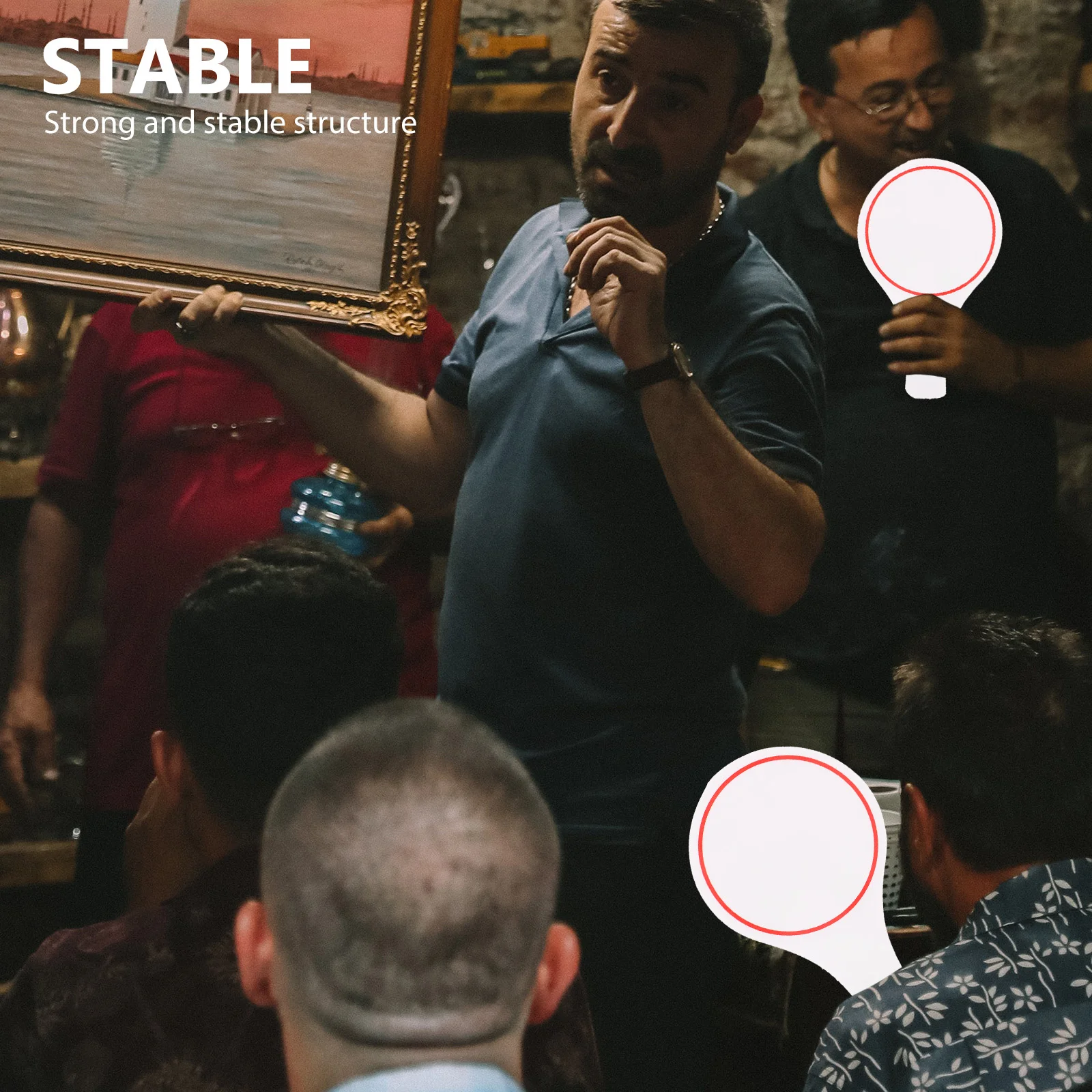 4 Pcs Score Board Whiteboards Voting Writing Scoreboard Erasable Simple Blank Student