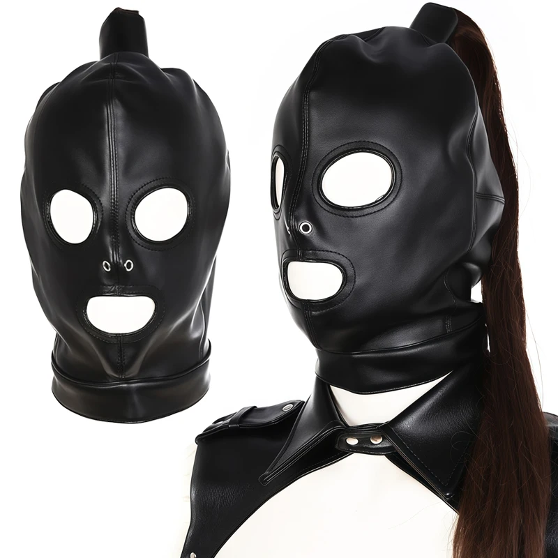 

Adult Supplies Alternative Hood Wig Anonymous Mask RolePlay Stage Props Bondage Lingerie Spanking Snake Whip Sexy Toys For Women