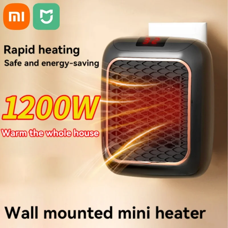 Xiaomi Mijia Heater elektrische kachel banktype kleine zonne-energiebesparende kleine elektrische verwarming snelheid hete ventilator vierkant