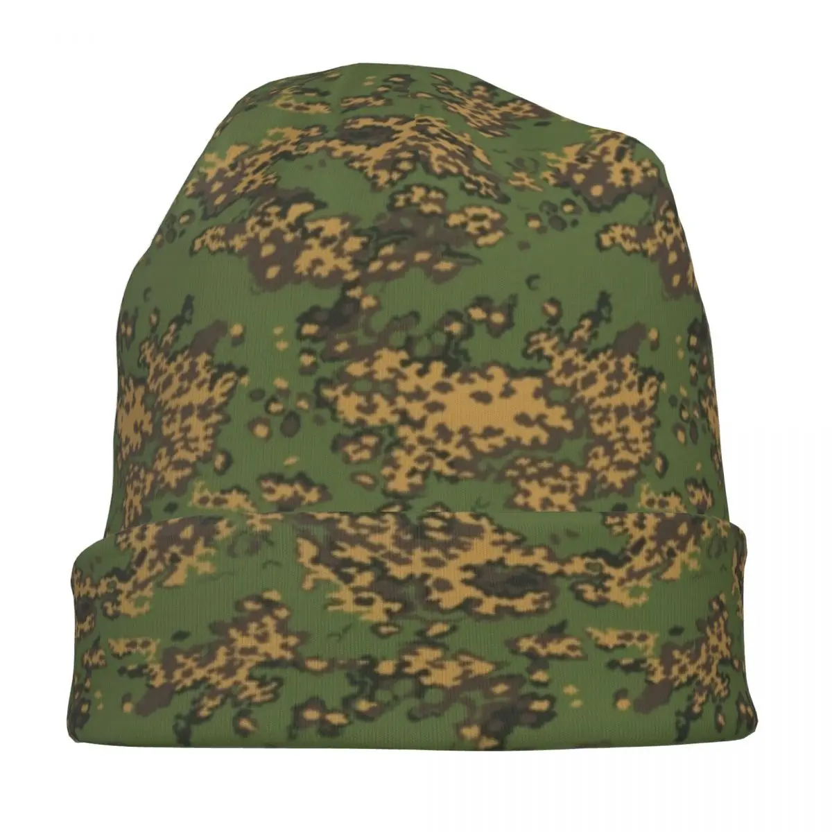 Russian Woodland Camouflage Bonnet Hats Vintage Ski Armys Militarys Camo Skullies Beanies Hat Men\'s Women\'s Thermal Elastic Cap