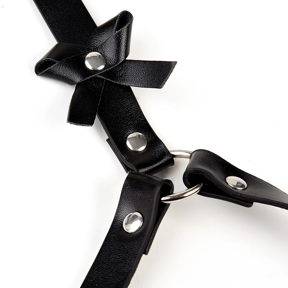 Feminino Sexy Body Harness Cinto, Brinquedo do Sexo, Bdsm Bondage Lingerie, Coleira do Peito, Lingerie de Couro, Fetiche Gótico, Acessório Exótico