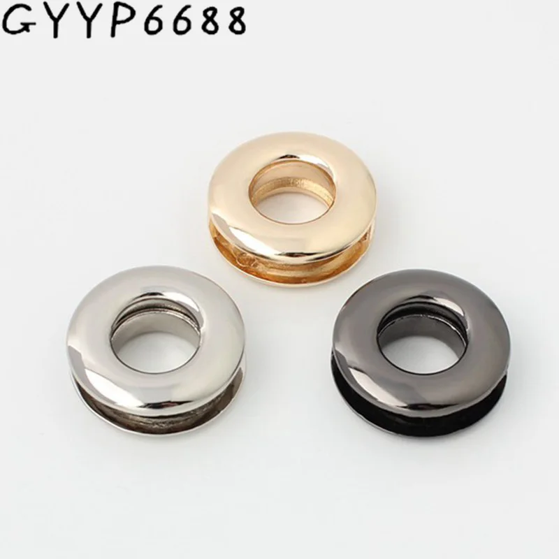 10-50pcs 11mm High quality Alloy Grommets Eyelets for Canvas Leather Self Backing Purse Buckle Luggage hardware Diy