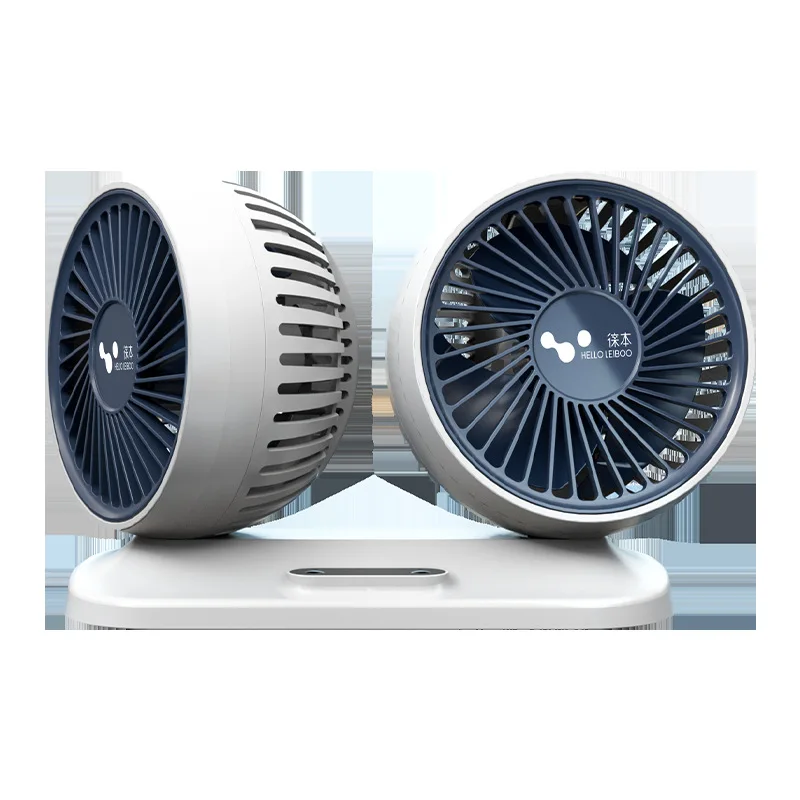 Fan desktop, small dormitory cooling, large wind USB interface, powerful car fan