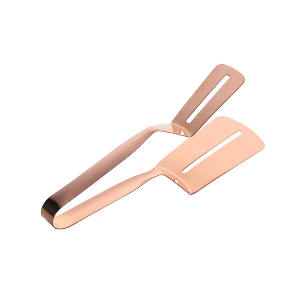 Stainless Steel Barbecue Clip Rose Resistant Food Serving Tong for Cooking Steak Buffet Party Multifunctional Kitchen