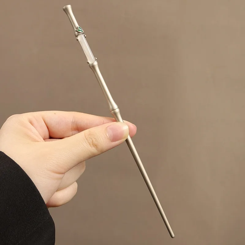 Bamboo Joint Jade Hairpins New Chinese-style High-end Elegant Style Hairpin Retro and Niche Design Hairpin Women Hair Accessory