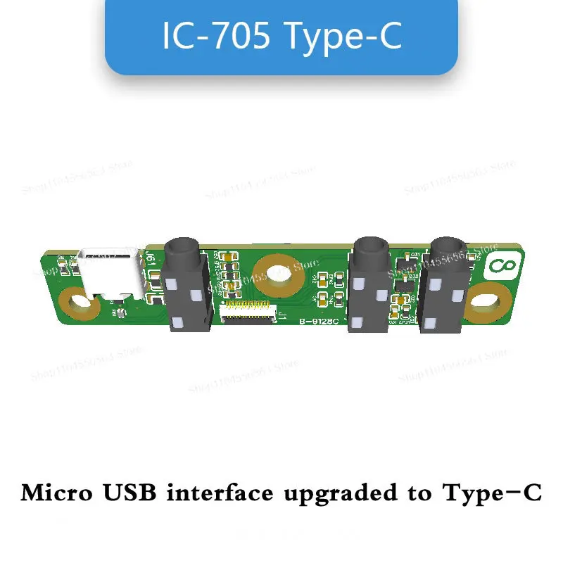 IC-705 Transceiver Type-C & USB-C Interface Upgrade Board for Ham Radio