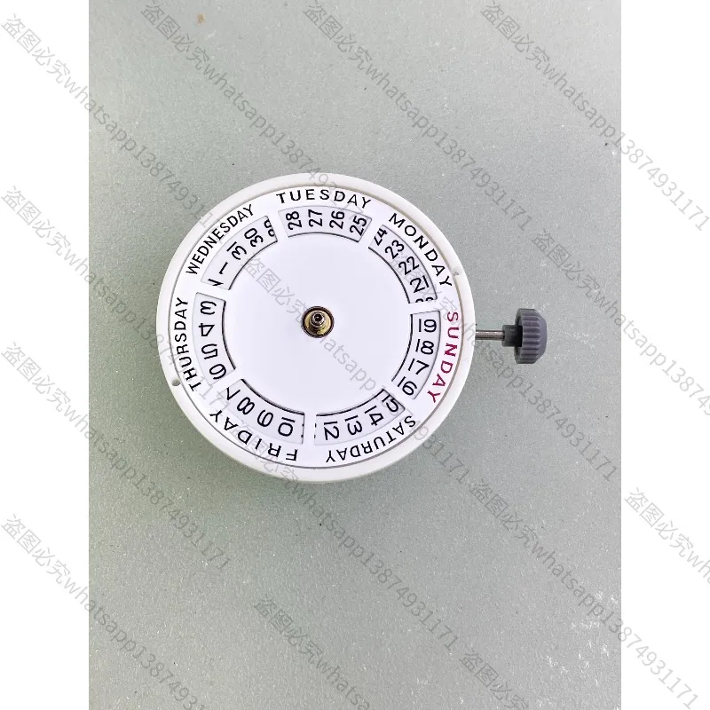 Suitable for The New Movement 8285 English, Calendar Plate White Machine 8285 Mechanical Movement