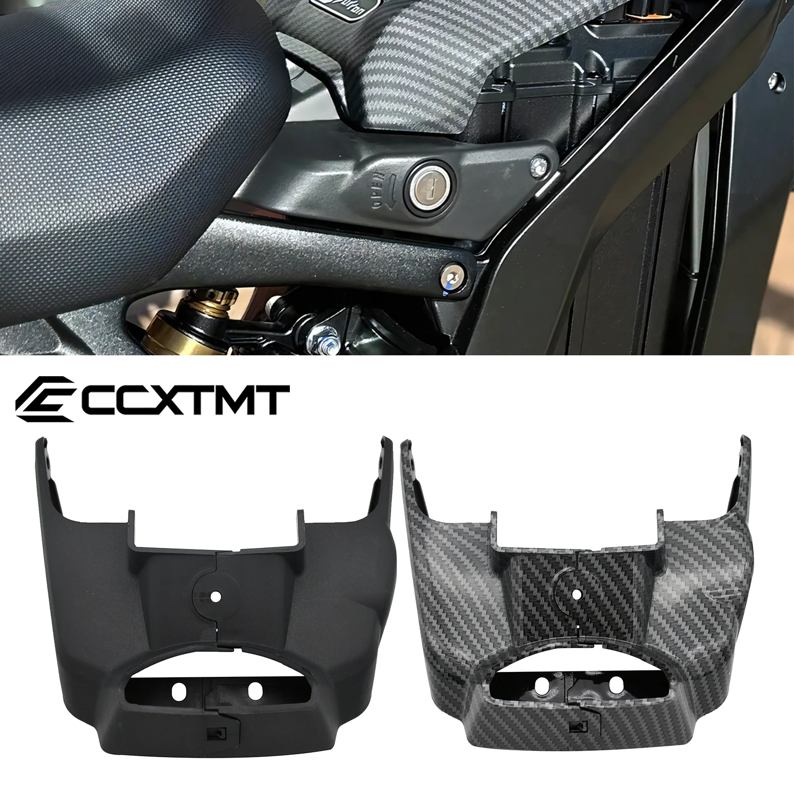 Cubierta del compartimento de la batería de la motocicleta, puerta de la llave, carcasa envolvente completa para Sur Ron sur-ron Light Bee X y Light Bee S Universal