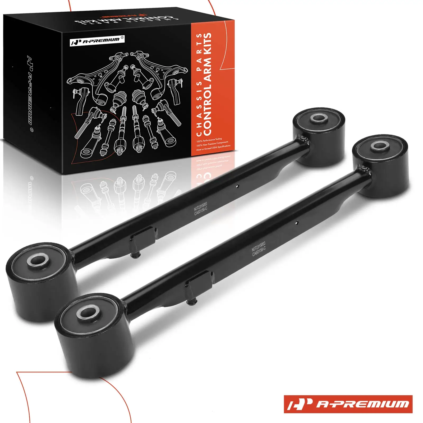 A-Premium 2x Rear Left & Right Upper Trailing Arm for GMC Envoy 2002-2009 Envoy XL 2002-2006 Saab 9-7X 2005-2009 Buick Rainier