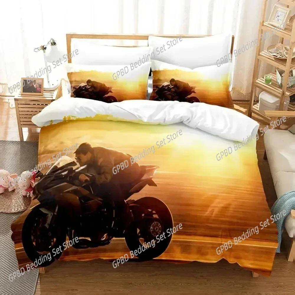 3D Print Top Gun Maverick Bedding Set Duvet Cover Bed Set Quilt Cover Pillowcase Comforter king Queen Size Bedding