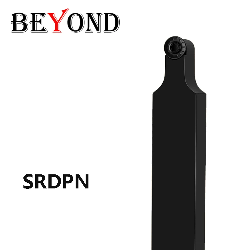 BEYOND 12mm SRDPN SRDPN1212H10 SRDPN1616H08 SRDPN2020K10 Turning Tool Holder Carbide Inserts Shank Lathe Cutter use RPMT08/10/12