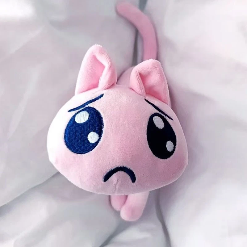 لعبة المحتاجة فتاة جرعة زائدة كانج آمي المطر تأثيري دمية Kawaii الوردي P القط أفخم محشوة الدمى حلية اكسسوارات الدعامة هدية