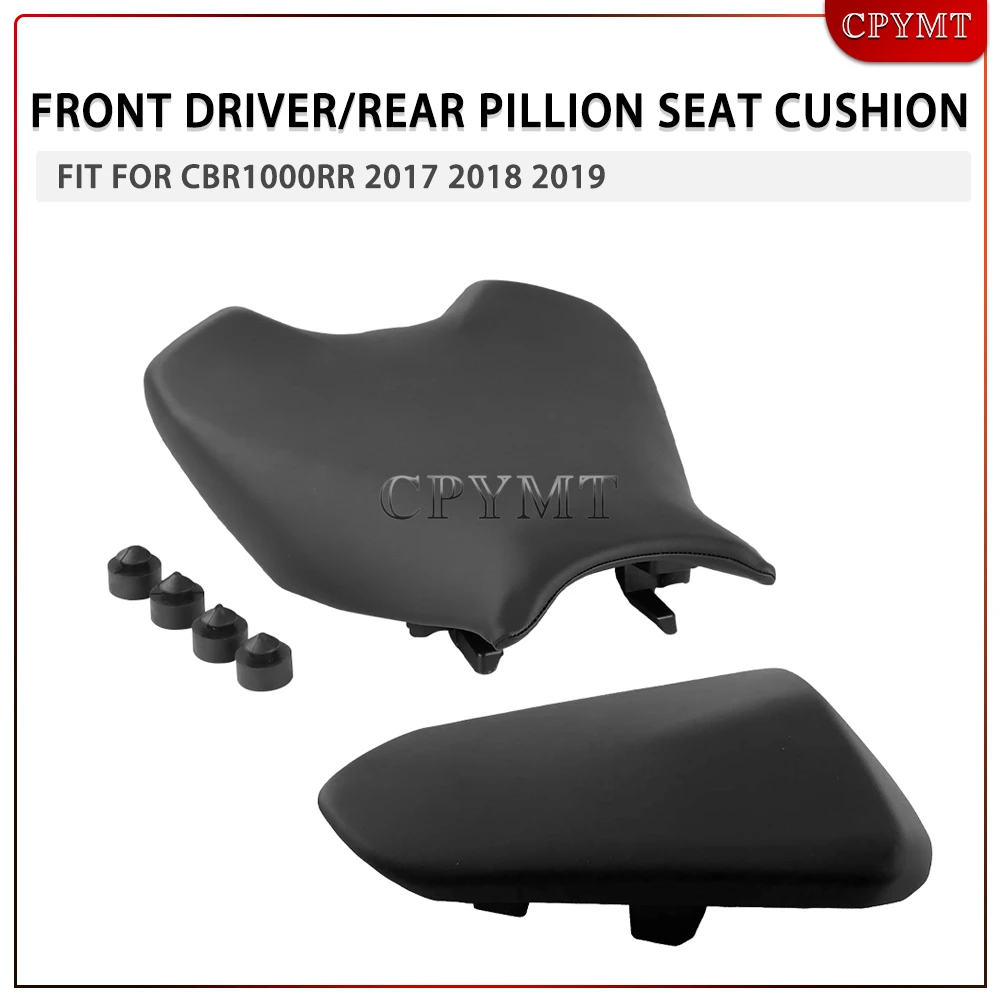 

Fit For CBR1000RR CBR 1000 RR 2017 2018 2019 Motorcycle accessories Front Rider Driver Seat /Rear Seat Passenger Cushion Pillion