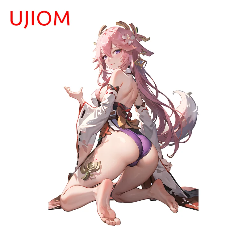 UJIOM هنتاي Citlali مغرية الحمار الرسومات الجدار ملصق الأزياء الإبداعية الساخن بيع صائق جميلة الفينيل لاصق خلفية #1