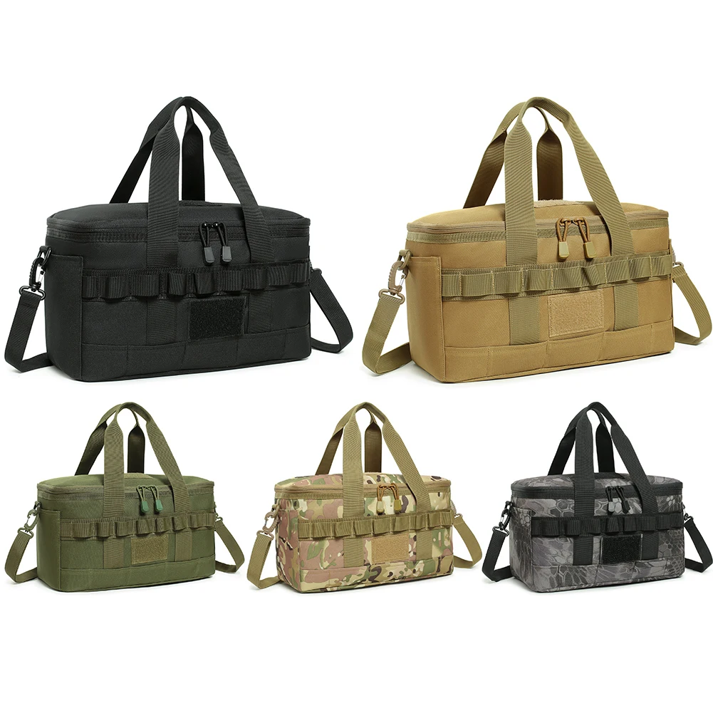 Outdoor Heavy Duty Lunch Bag Insulated Thermal Cooler Bag Camping Cooler for Camping Picnic Beach Work Trip