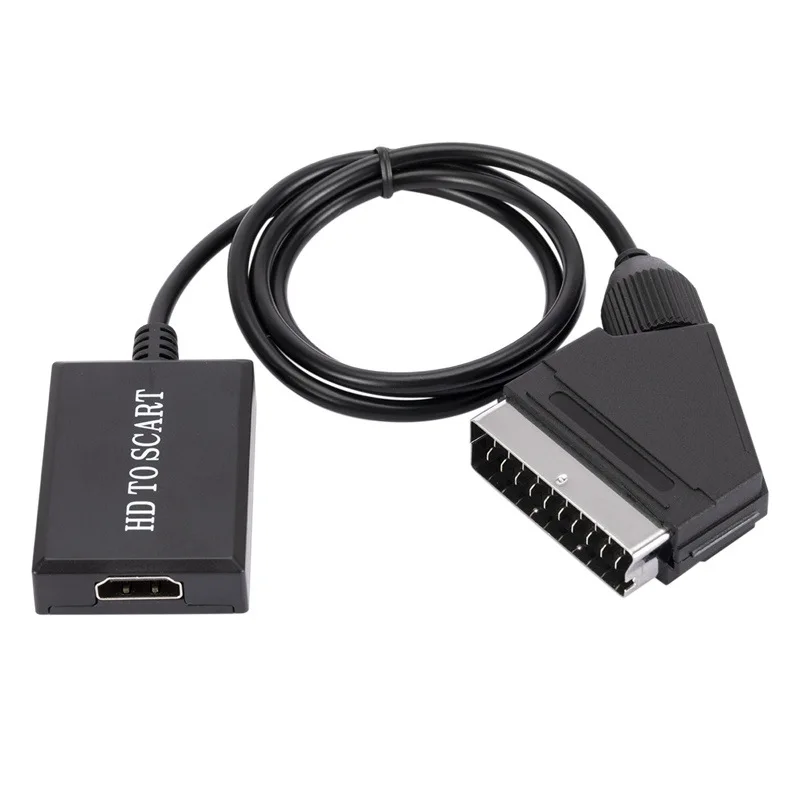 

Преобразователь hdmi в scart 1080P HD видео адаптер hdmi в scart