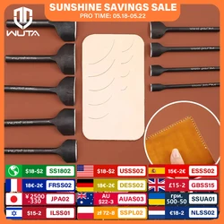 WUTA Basic 1pc Leather Corner Punch Cutter 1/4 Round Punches Arc-Shaped Cutting Dies DIY Strap Belt Wallet Leather Craft Tools