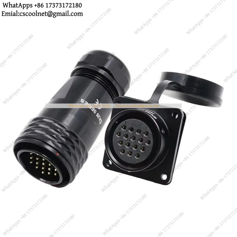 k06 k3 SA28 Aviation Connector 2-35 Pin Male Female Plug Socket IP67 Waterproof Industrial Power Signal Circular Adapter