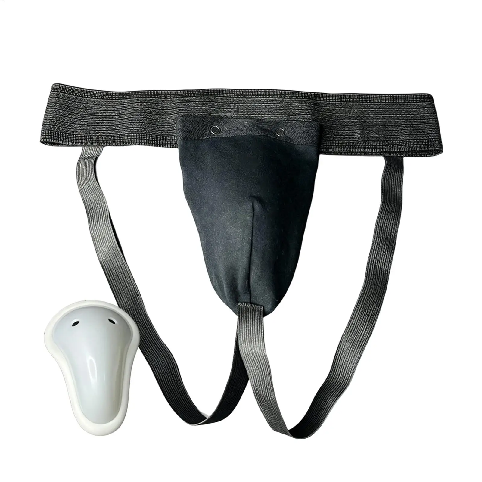 Groin Protector Boxing Elastic Breathable Protector With Removable Pad Boxing Body Guard For Football Sports Training Safety