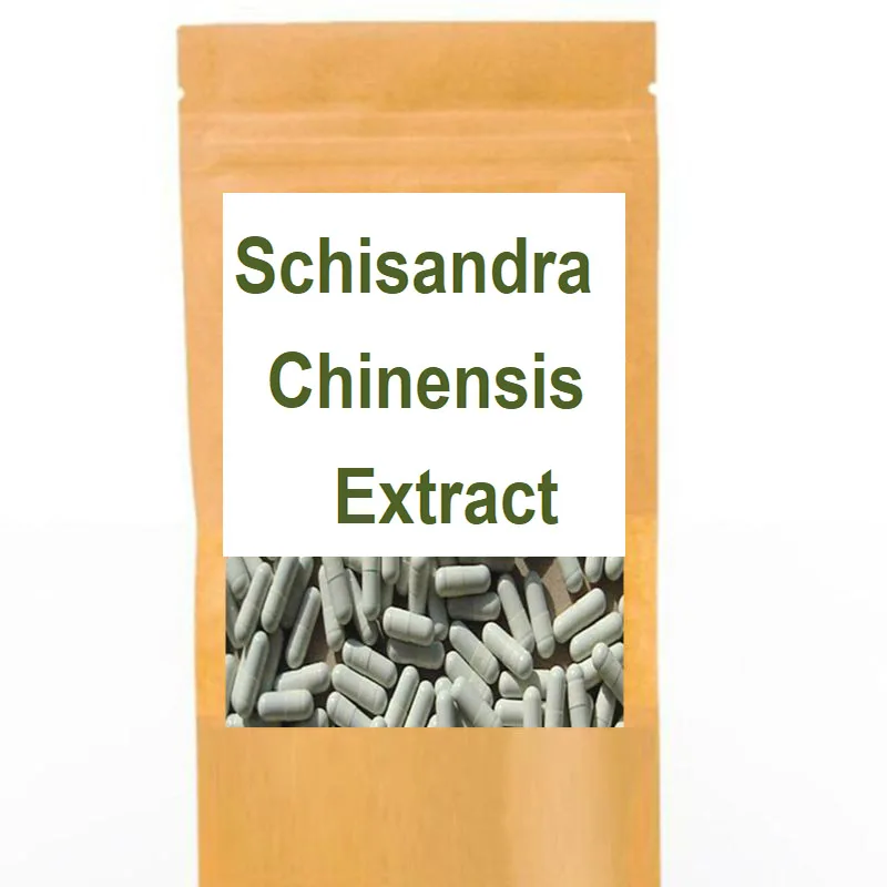 

1Pack Organic Schisandra Chinensis Extract Wu Wei Zi Berry Extract 300 Capsules - Enhance Immunity, Detox, Relieve Stress