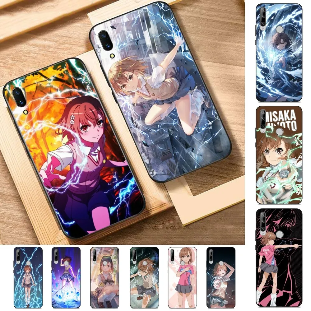 Anime M-Misaka Mikoto Cute Phone Case For Huawei Y9 6 7 5 Prime Enjoy 7s 7 8 Plus 7a 9e 9plus 8E Lite Psmart Shell