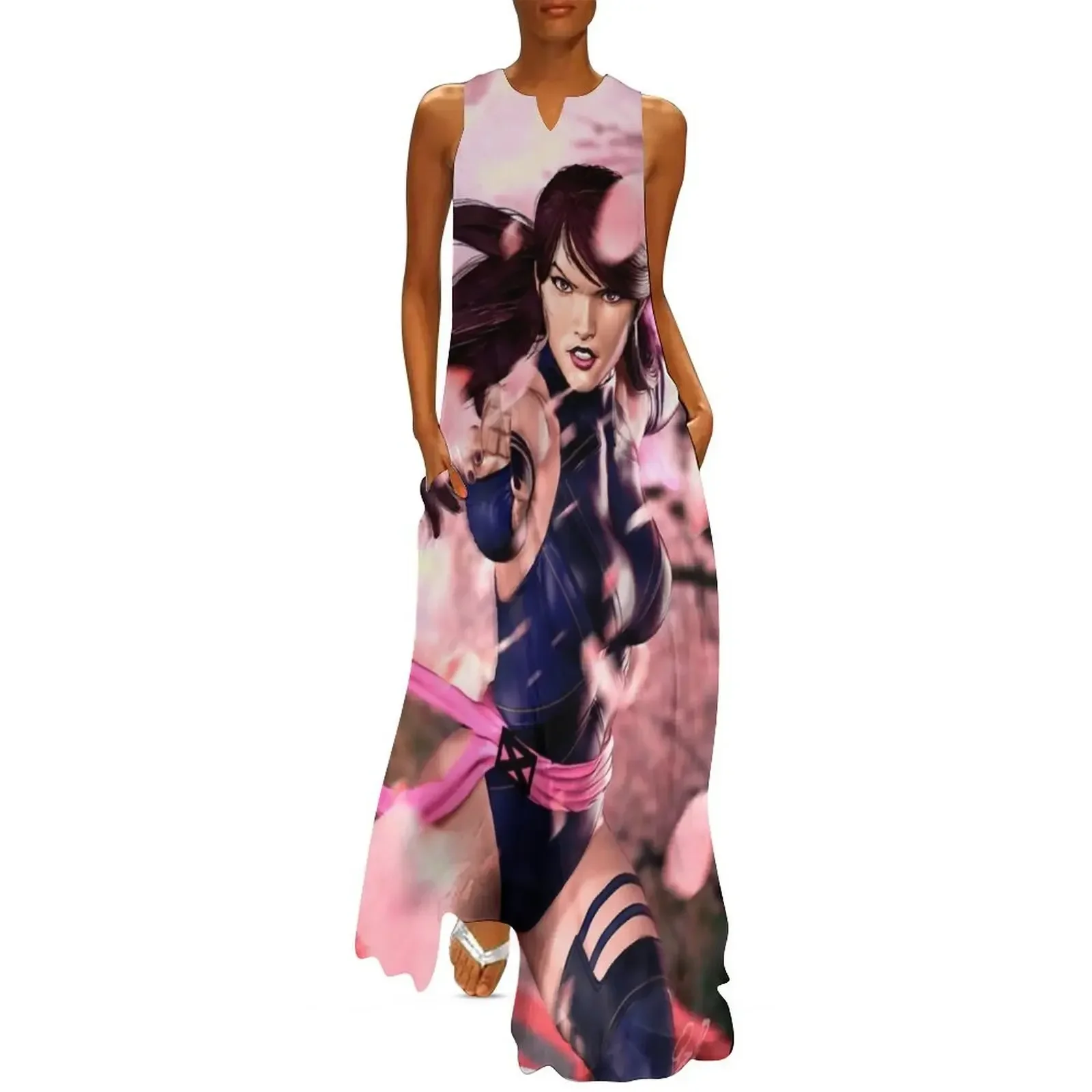 

Ninja Bishoujo Psylocke Long Dress wedding guest dress 2025 luxury dresses summer dress women 2025