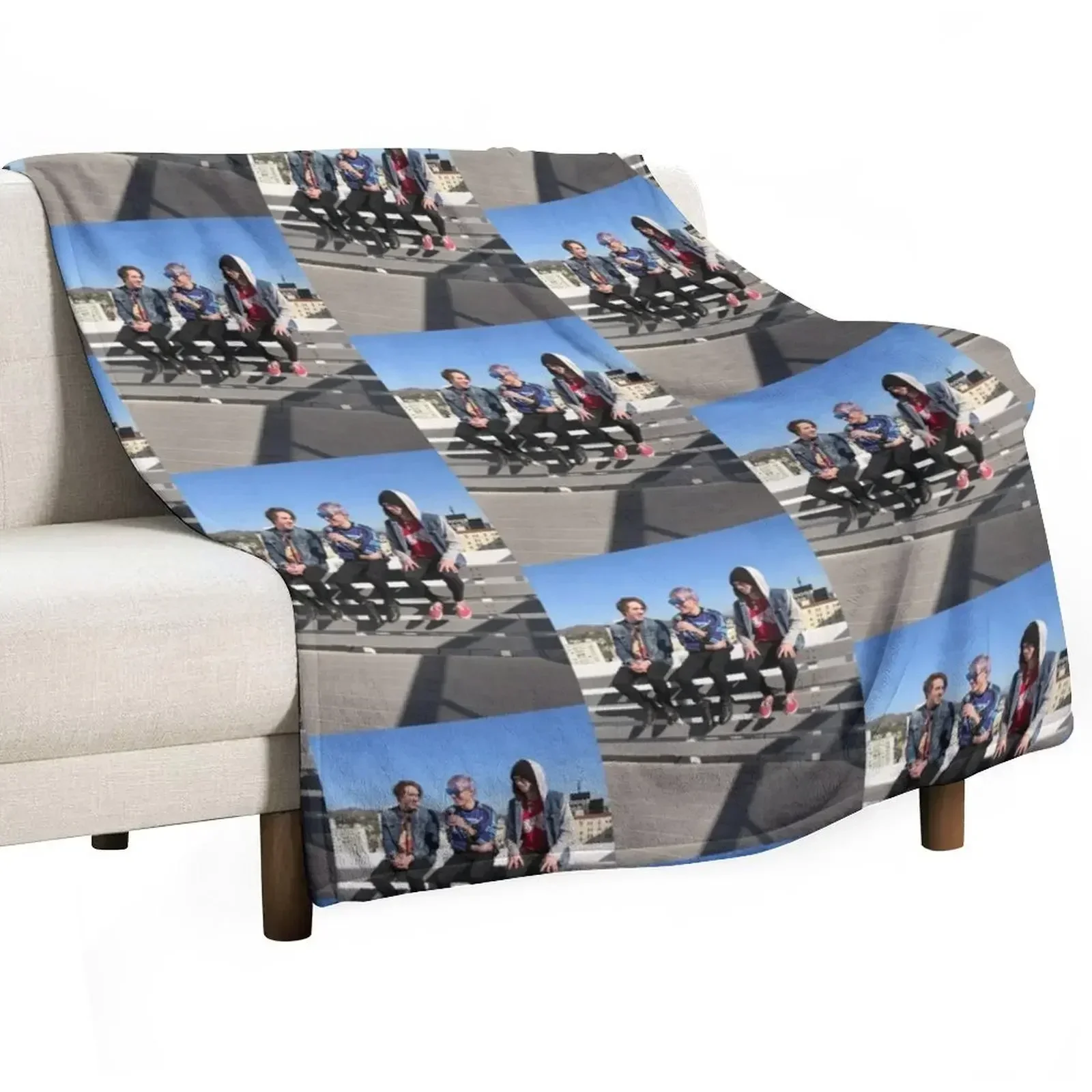 waterparks Throw Blanket Decorative Sofas Bed linens cosplay anime blankets ands Hairys Luxury Throw Blankets
