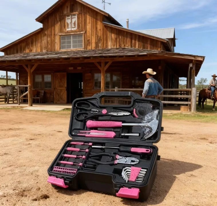 أجهزة الأسهم الأمريكية، كهربائي، إصلاح، مجموعة أدوات مفك كهربائي قابلة لإعادة الشحن، صندوق أدوات يدوي #4