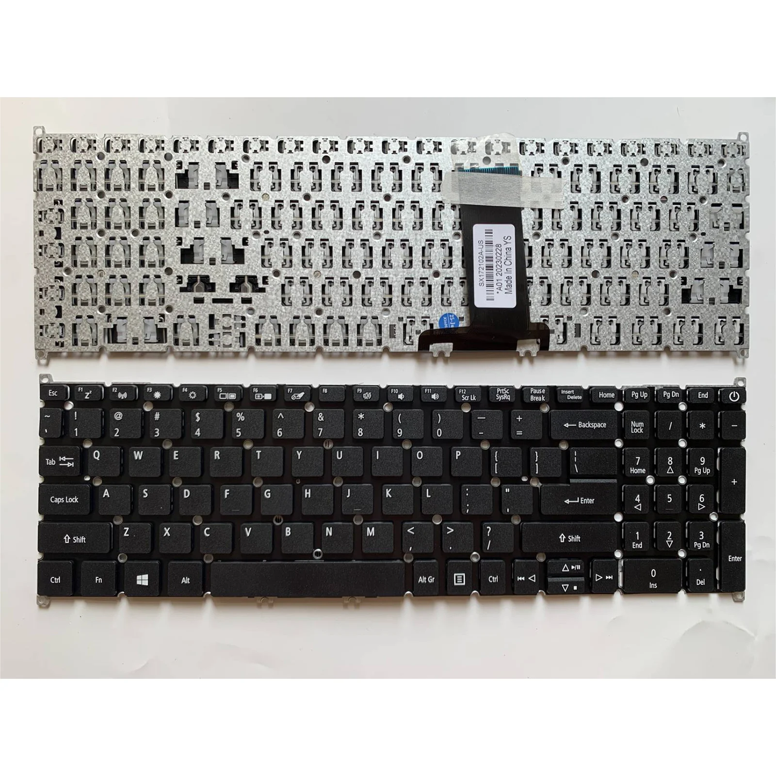 

RU US layout Acer NP515-51 SP515-51 A317-51/G/K A317-33/52 A715-74G/75/41 N17C2 N19C2 N19C2 N19C5 N20C6 N17W1 Laptop keyboard