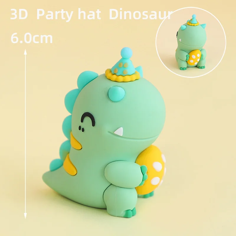 Cartoon Party Tier Kuchen Topper 3D INS Bär Osterhase Chinesisches Sternzeichen für Kinder Alles Gute zum Geburtstag Dekorationen Jungen oder Mädchen Geschenke – Detail 11