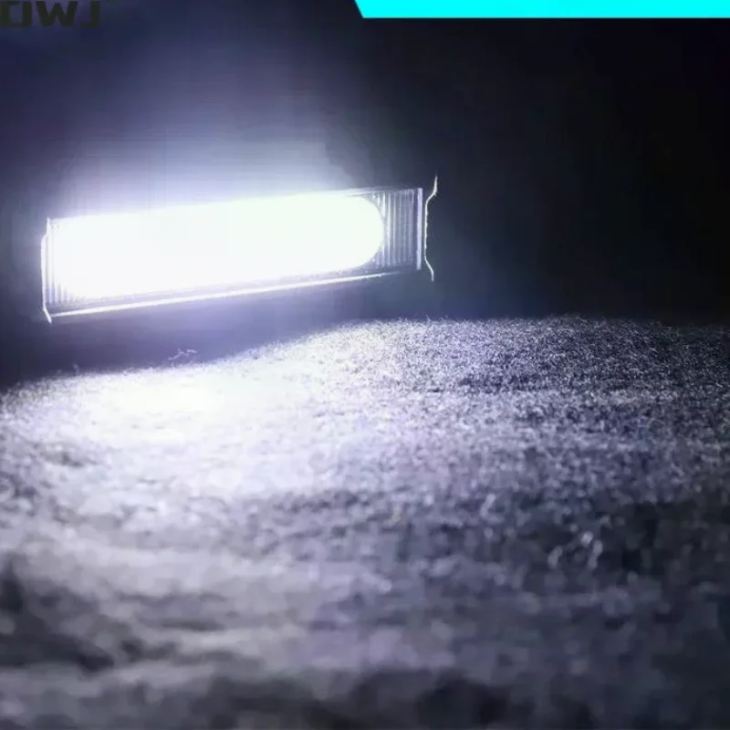 

COB Car LED Work Light DRL Spotlight High Bright Waterproof Auto Offroad SUV Truck Headlights Driving Lamp 12V 24V 6000K