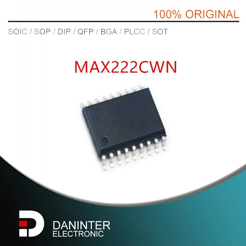 MAX222CWN MAX222 SOP18 5PCS/LOT  