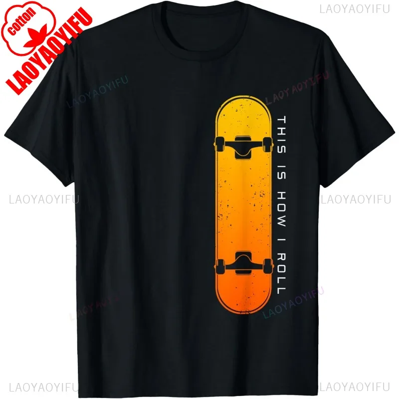 خمر عارضة أزياء التزلج الجرافيك سكيت الملابس الرياضية قصيرة الأكمام فضفاضة الصيف نمط رجل التي شيرت Y2K المرأة المحملة #2